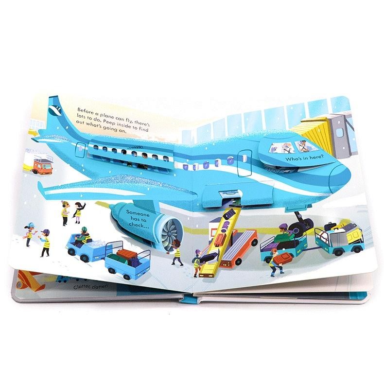 Usborne Peep Inside How A Plane Works Aircraft Science Popularization ...