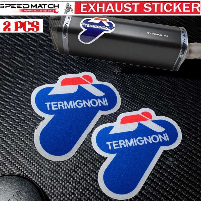 Tt For Termignoni Exhaust Aluminum Sticker Motorcycle Accessories ...
