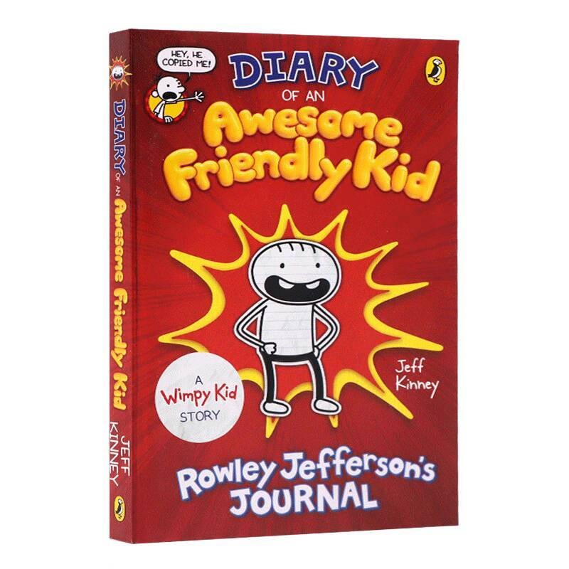 Diary of an Awesome Friendly Kid by Jeff Kinney English Original ...