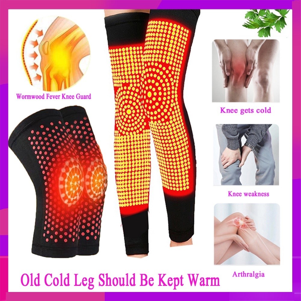 1Pair Self-heating Knee Pads Arthritis Relieve Pain Improve Blood ...