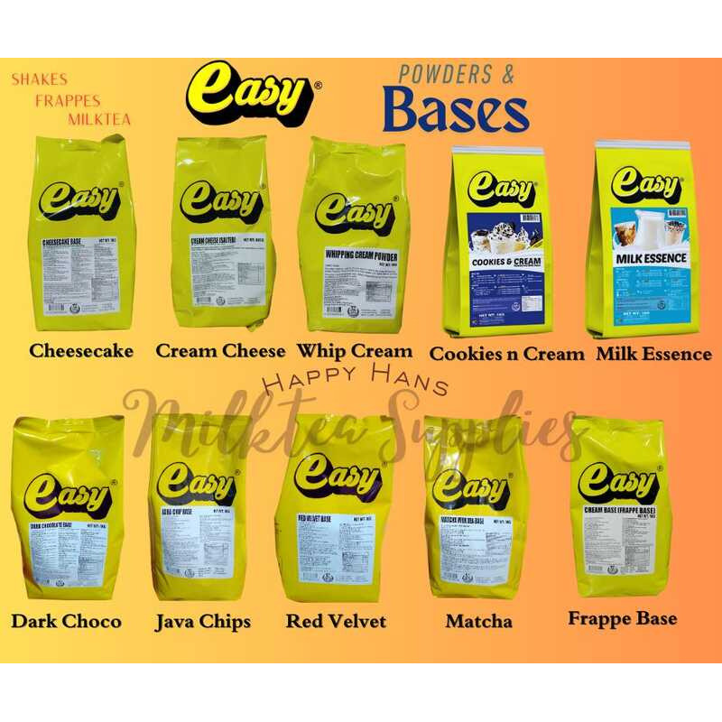 Easy Brand Powders For Milktea And Shakes (500G,1Kg) 3 | Shopee Philippines
