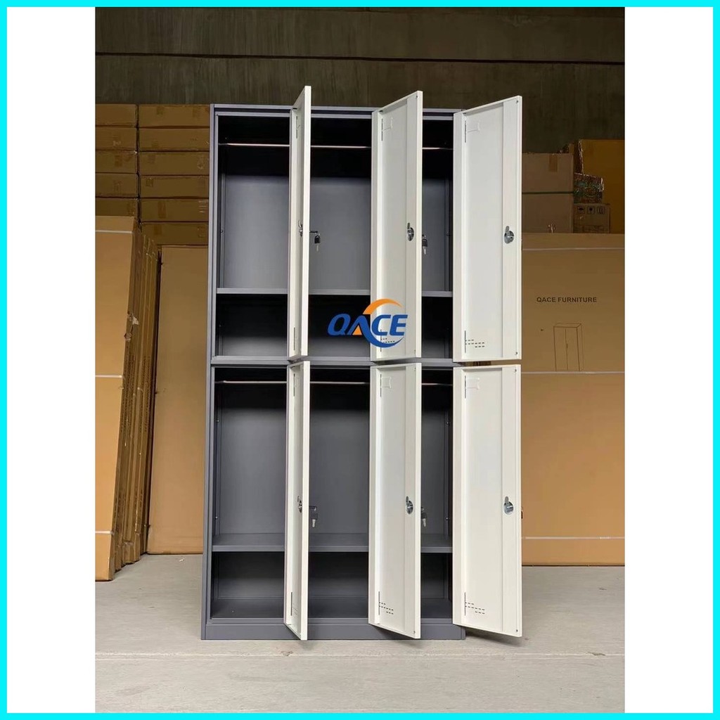 6 doors steel locker with hanger - B6D(NOT ASSEMBLED 185*90*45cm ...