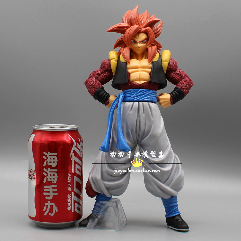 31cm Anime Dragon Ball Z Super Saiyan Blue Gogeta PVC Statue Action Figure - Super Saiyan Blue - Collectible 10 thumbnail image
