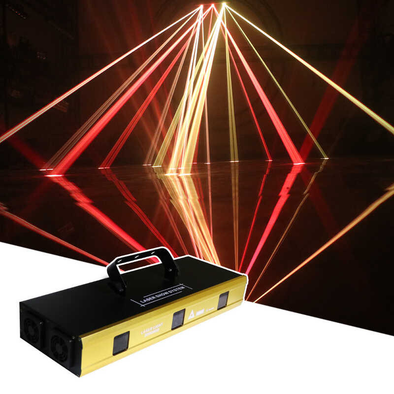 Recent 3W RGB 3 Head Animation Projector Dmx512 Patterns Stage Disco ...