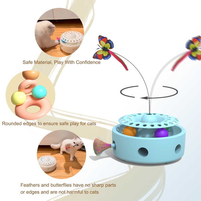 3-In-1 Toys Smart Interactive Electronictoy, Fluttering Butterfly ...