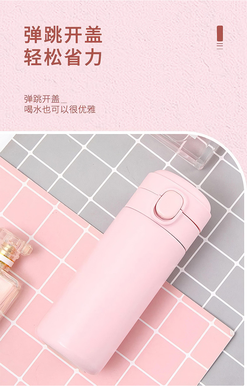 Warmkeeping water cup304Stainless Steel ColdKeeping OneClick Open
