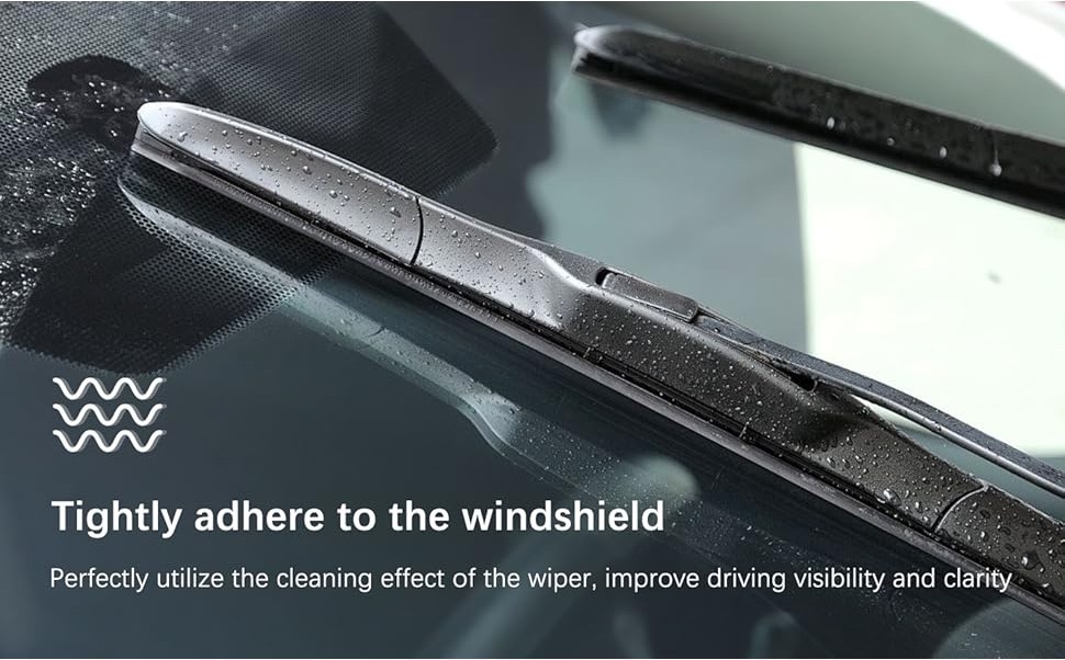 Universal Car Wiper Booster Spring / Anti Sratch Rubber Wipers Grippers