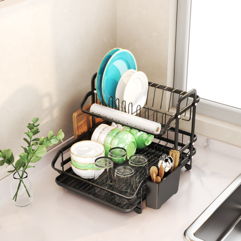 Kitchen Storage Rack, Dish, Countertop Storage Rack, Sink, Bowl Rack ...
