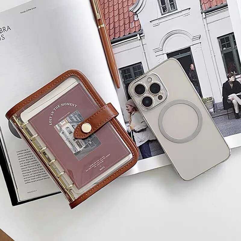 A5/A7 Korean ⭐Aaaaa Transparent Loose-Leaf Notebook Travel Business ...