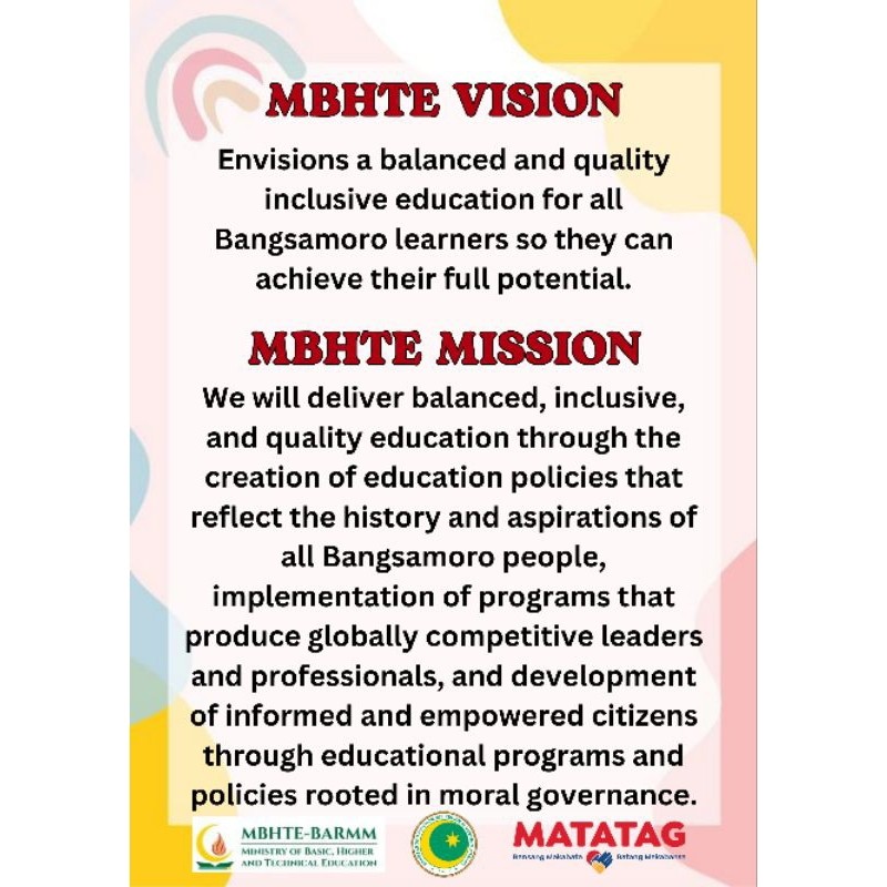BARMM VISION MISSION SINTRA BOARD LAMINATED | Shopee Philippines