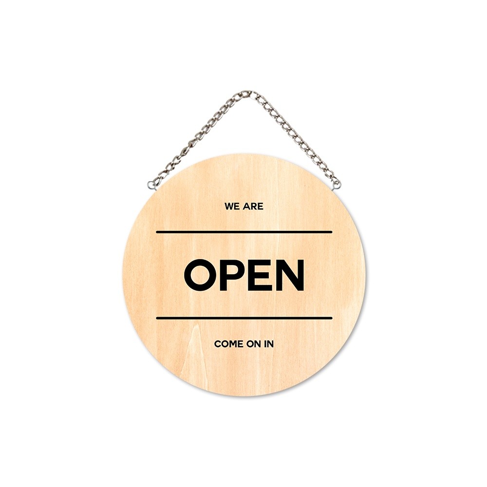 Open closed sign - open close sign - open close wall signage | Shopee ...