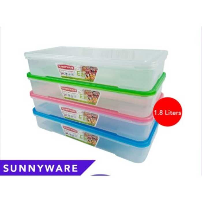 Sunnyware #728 EZI Keeper/Food Plastic Sealed /Storage Box Container ...