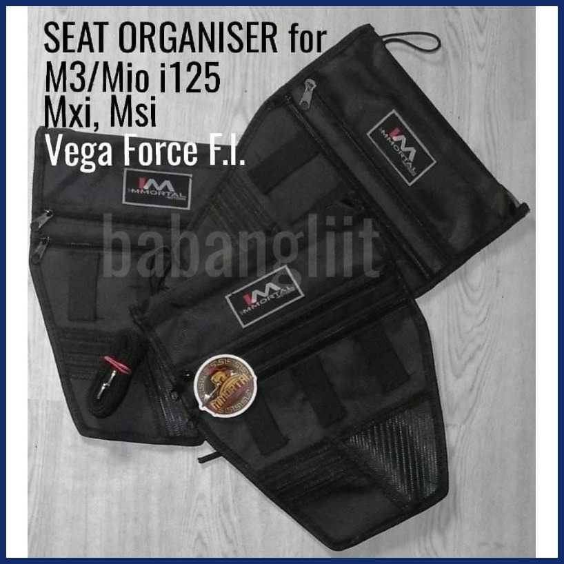 ⚖ ℡ Mio i125 Msi Mxi Vega Force FI Seat Organizer | Shopee Philippines