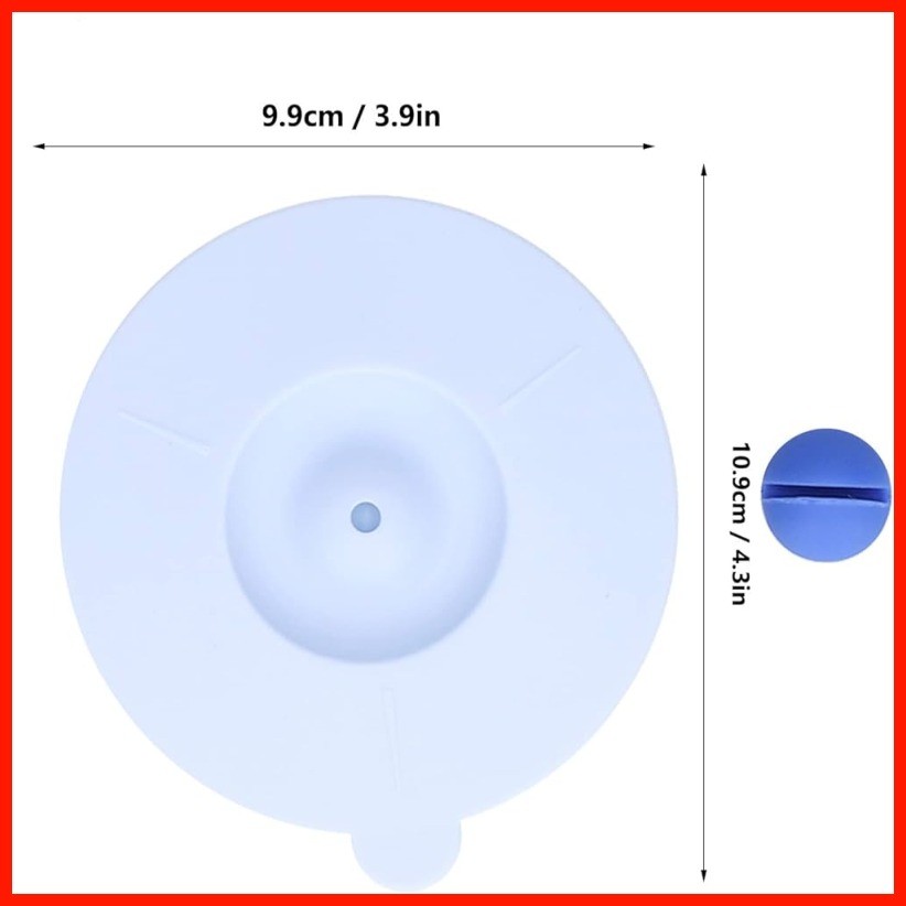 √ ∣ UNIHEART Cartoon Silicone Cup Cover Heat Resistant Sealed Cap ...