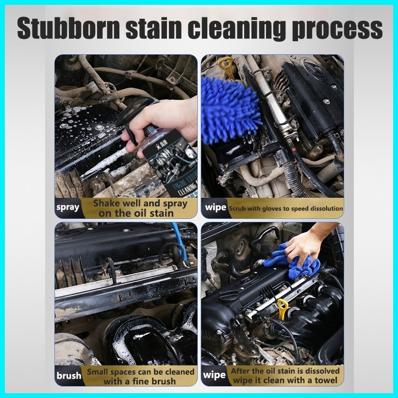 Deep Engine Clean DM motor cleaner car engine cleaner spray engine wash ...