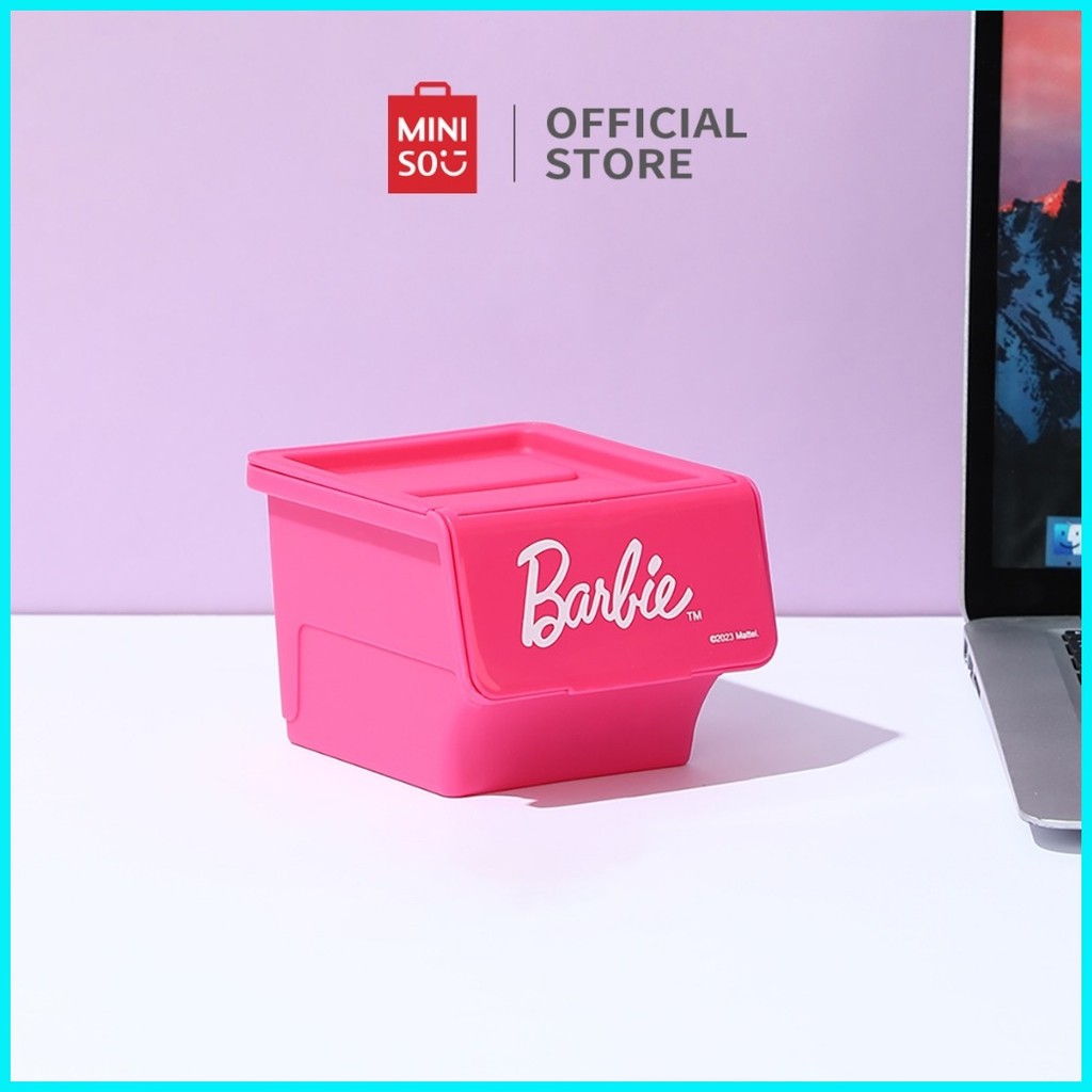 Miniso X Barbie Multipurpose Storage Box Mini Barbie Series ...