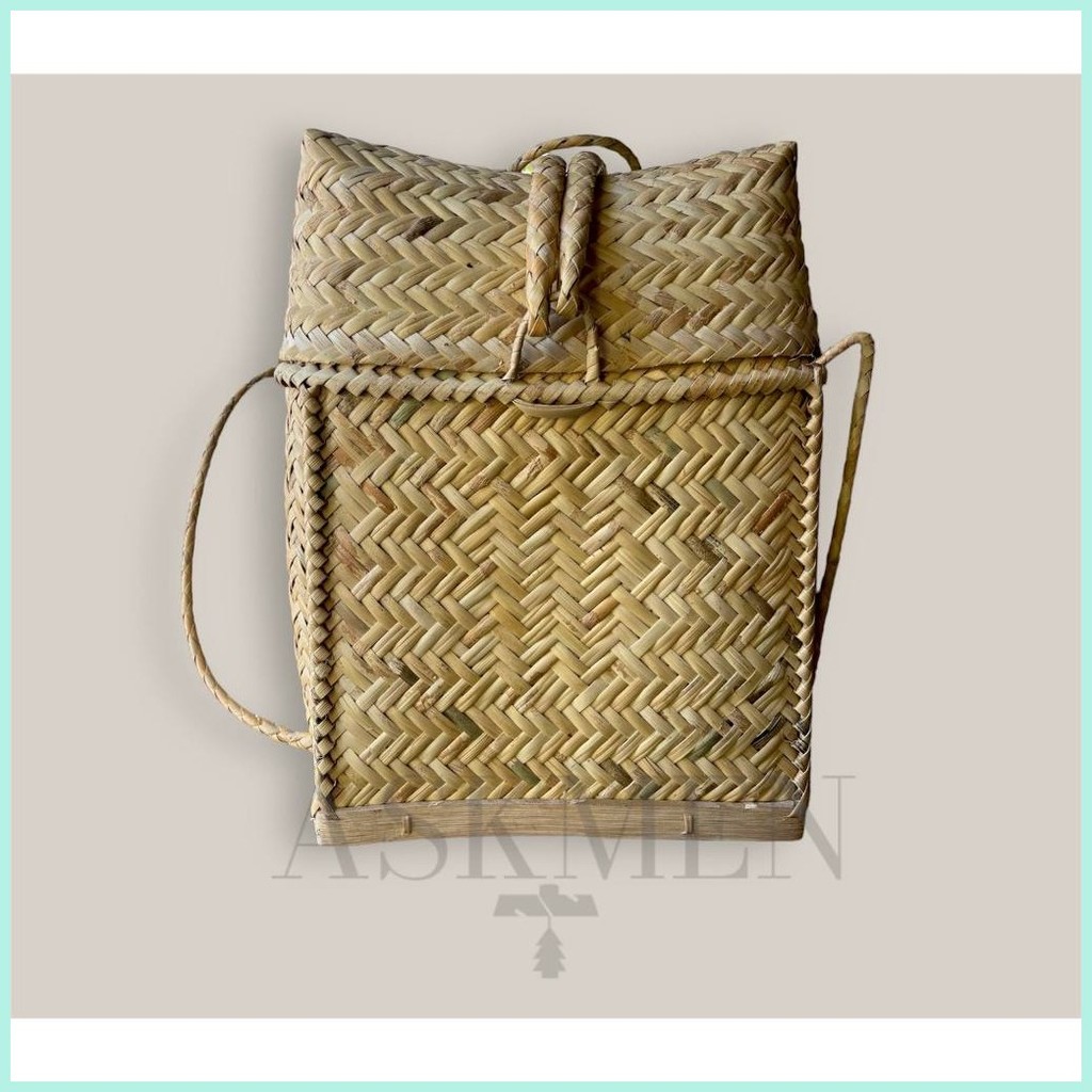 Pasiking Rattan Bag, Native Traditional backpack, Beach Bag Backpack ...