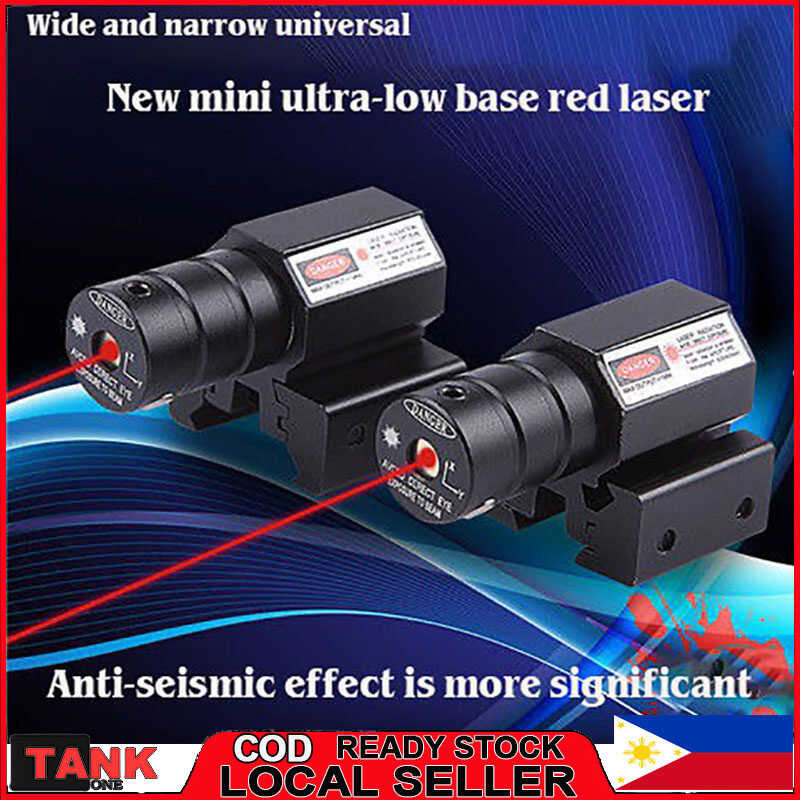 [COD] Laser Sight Metal gamit ang Battery Adjustable Rail Mount Infred ...