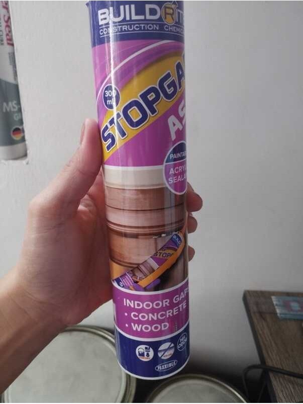 Buildrite Stopgap Acrylic Sealant 300ml Paintable Gaps For Concrete ...