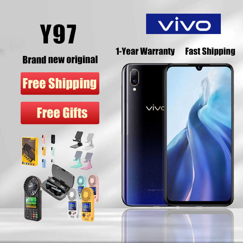 Gifts】Vivo Y97 【Free Original Cellphone Android 5G 6+128Gb 5000Mah Dual ...
