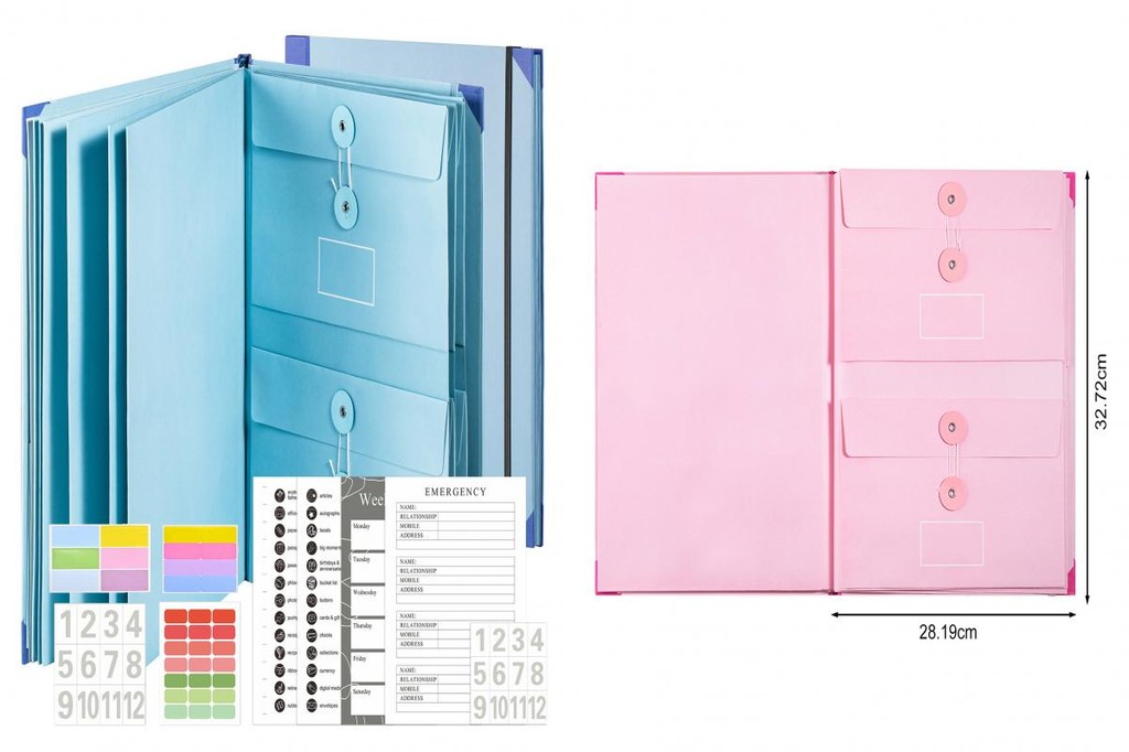 GEY_ Document Storage Bag Legal Document Holder Family Document