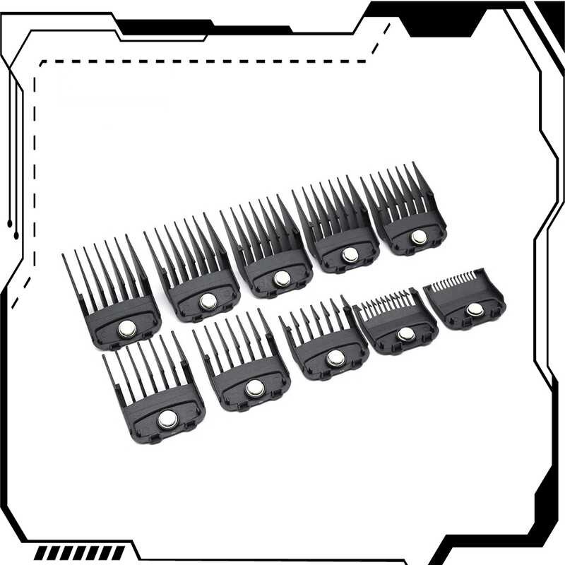 【Top Pic】 10Pcs Hair Clipper Limit Comb Attachment Size Replacement