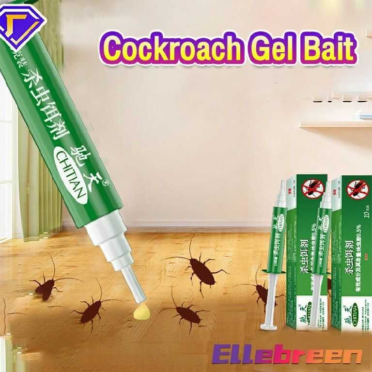Roach Gel Bait Killer Insect Pesticide Control Powder Killing Trap ...