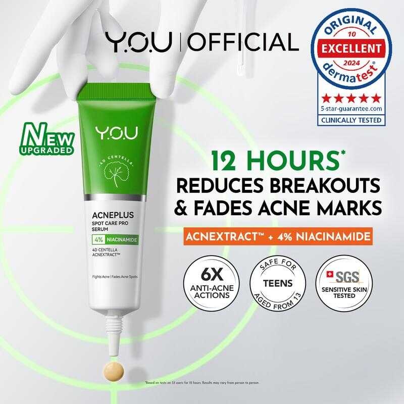 [New Launch] Y.O.U Acneplus Spot Care Pro Serum 15G L Prevent Breakouts ...