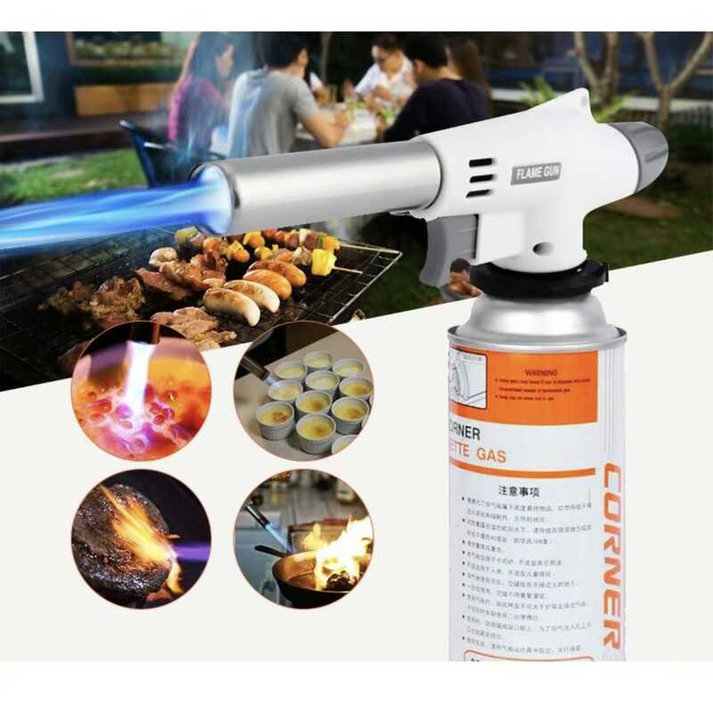 Gas Blow Flame Gun Butane Auto Ignition Jet Burner Welding Torch ...