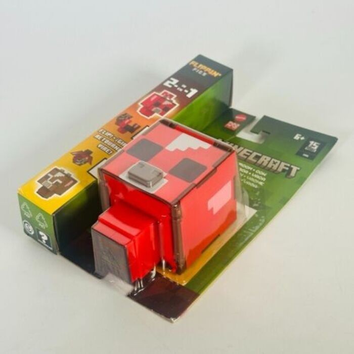 46 Mooshroom/Cow Minecraft Flippin 'Figs Series 2In1 Restless Doll