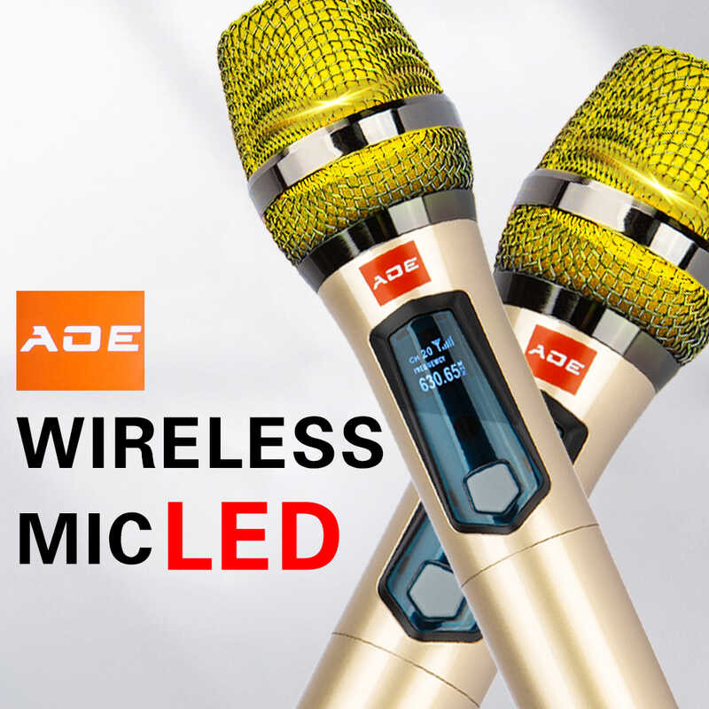 AOE Rechargeable Speaker HD Sound Universal Mic For Videoke Original ...