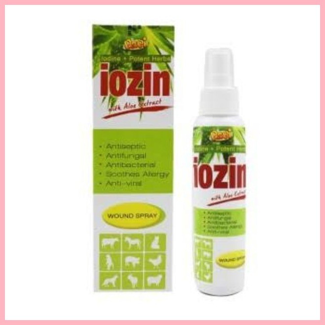 Iozin spray for dogs hotsell