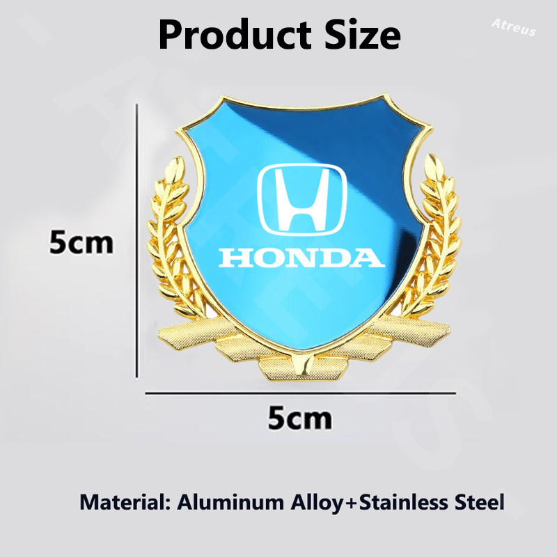Car 3D Metal Badge Sticker Emblem Custom Logo Auto Body Decoration
