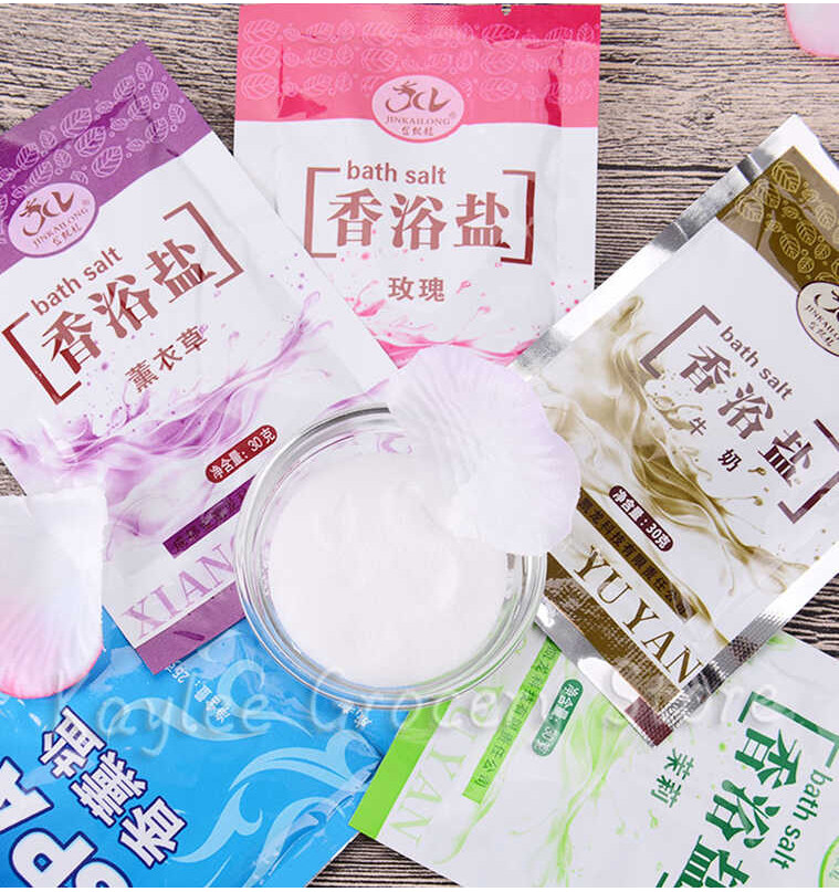 Bag 4 Rose Footbath Tsina Herbal Powder Exfoliating Massage Cream