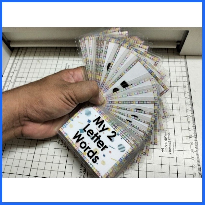 ∆ My 2 Letter Words (laminated) free ringbind | Shopee Philippines