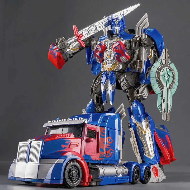 Transformation toy YS01 The Last Knight Robot toy Optimus Prime Action ...