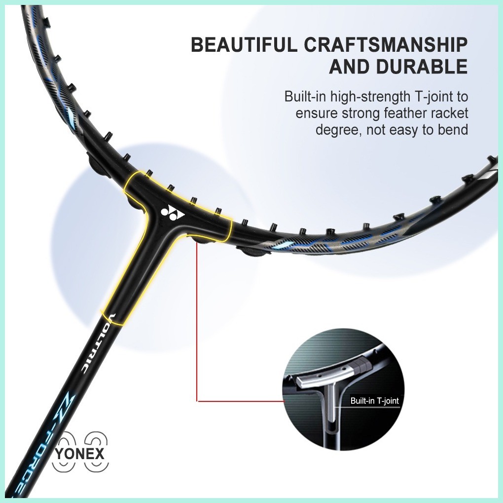 YONEX ASTROX 100ZZ Full Carbon Fiber Badminton Racket Set 100% Original ...