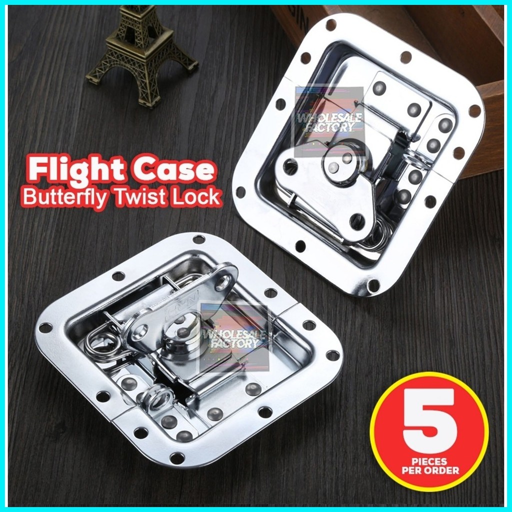 5pcs/set Flight Case Butterfly Twist Lock Tourcases Twistlock 104*112mm ...