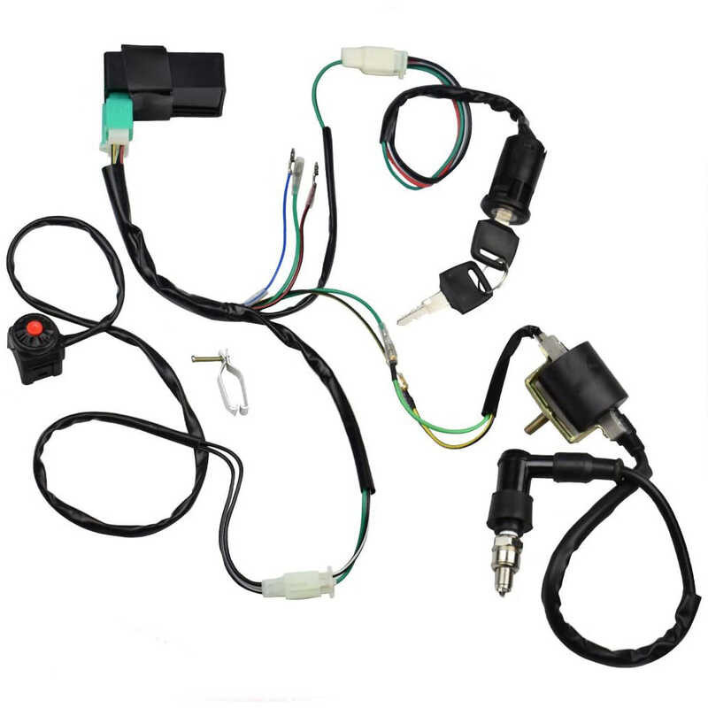 Bobine D'allumage Performance CDI + Bougie | Pour Pit Bike 70cc 90cc 110cc 125cc 140cc | Montage Facile