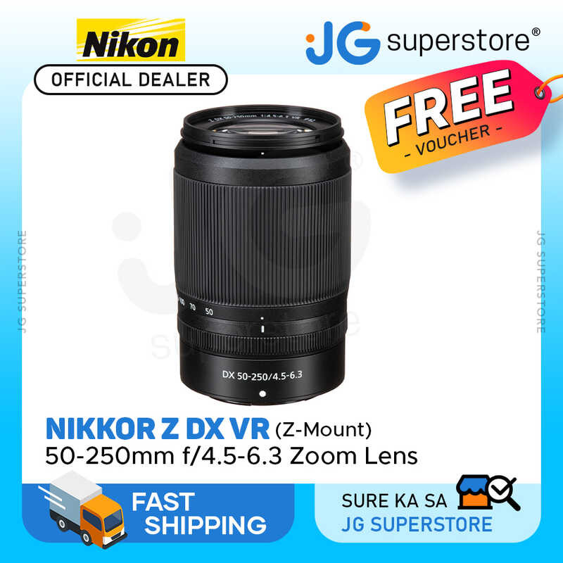 NIKKOR Nikon Z Series 50250Mm F/4.56.3 AF VR DX ApsC Telephoto Zoom
