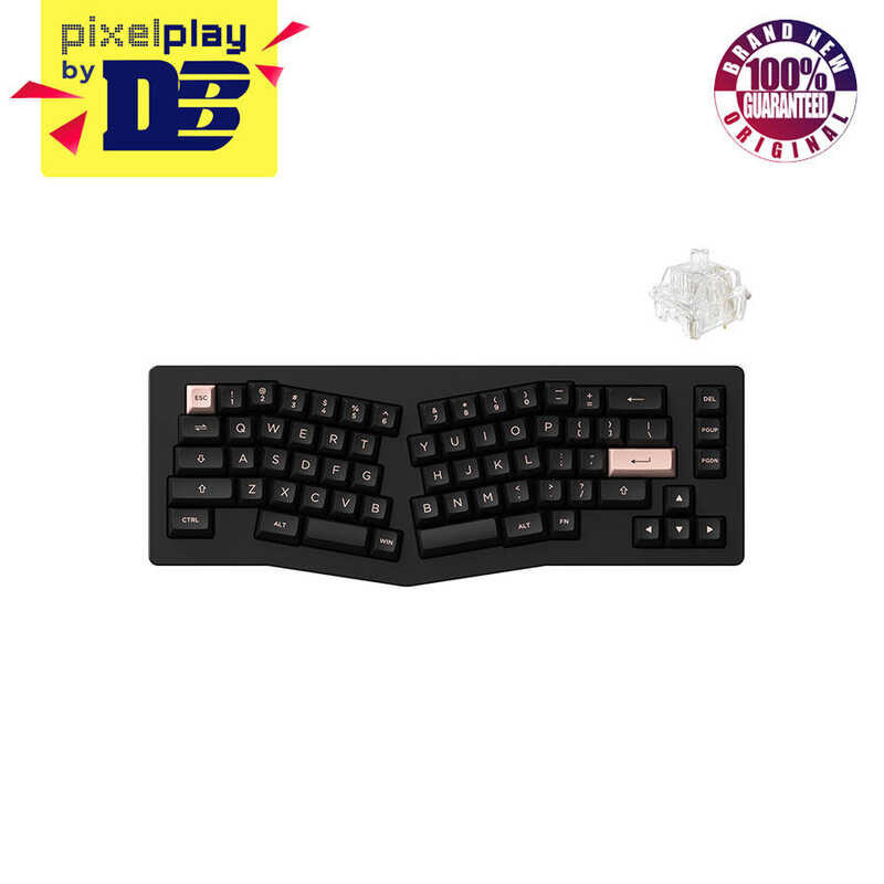 JP\ AKKO ACR Pro Alice Plus Spray Painted Acrylic Black PreAssembled