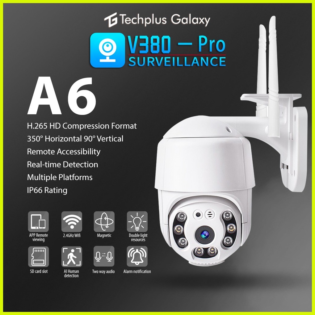♂ ۩ V380 Pro 1080P CCTV Camera Wifi Wireless Outdoor CCTV Waterproof ...