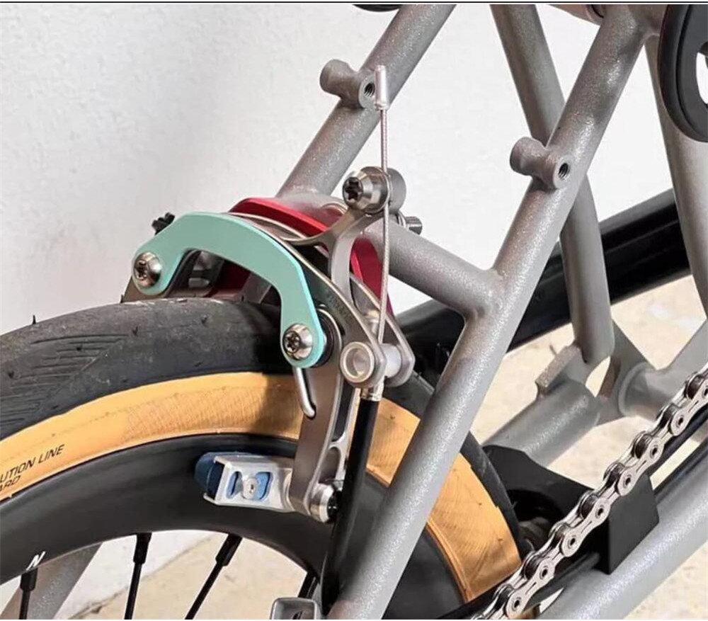 Thx4ride Folding Bike Brake Bicycle Brake V-Brake Caliper For Brompton ...
