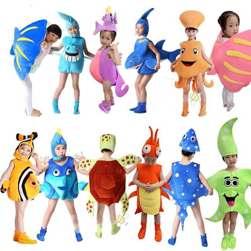 Cosplay Children's Sea Animal Halloween Underwater World Biological