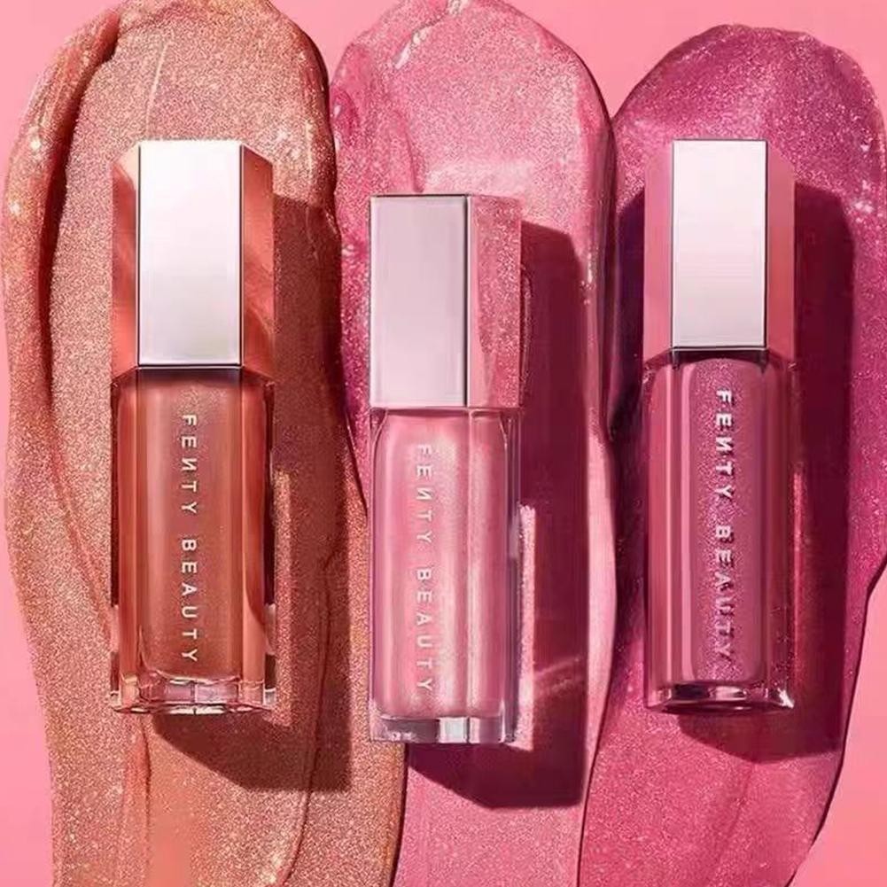 Fenty Streamer Mirror Lip Glaze 8-color Pentagonal Glass Makeup Gloss ...