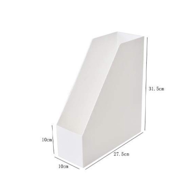 Muji inspired magazine rack/ desktop file storage | Shopee Philippines