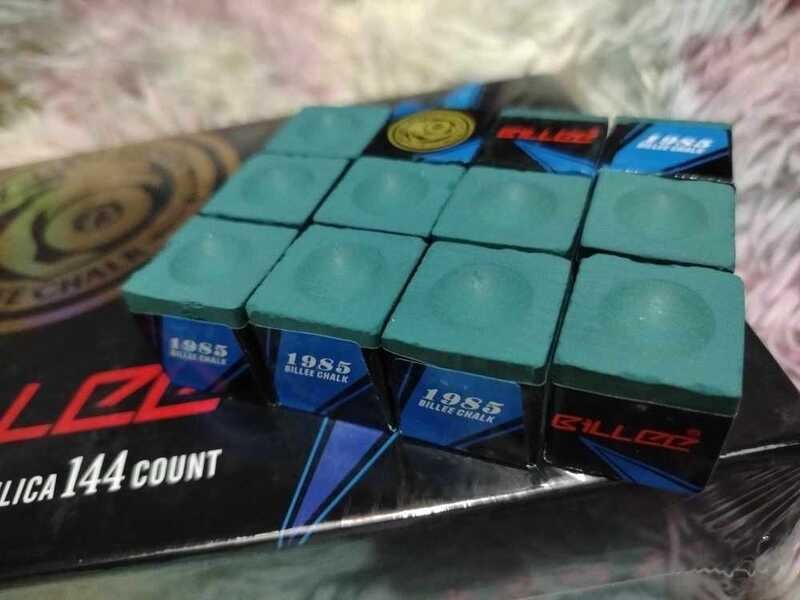 BILLEE 8A PROFESSIONAL CHALK / BILLIARD ACCESSORIES 4Bd 03D | Shopee ...