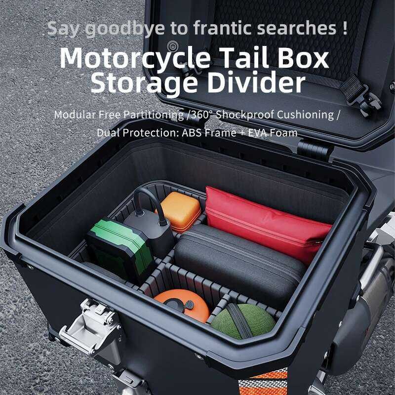 A For Sym Maxsym 400,Motorcycle Storage Partition, Trunk Sorting ...