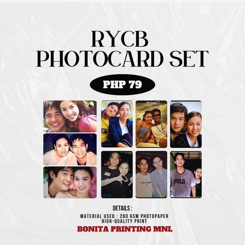 RYCB PHOTOCARD SET (Free STICKER Set) | Shopee Philippines