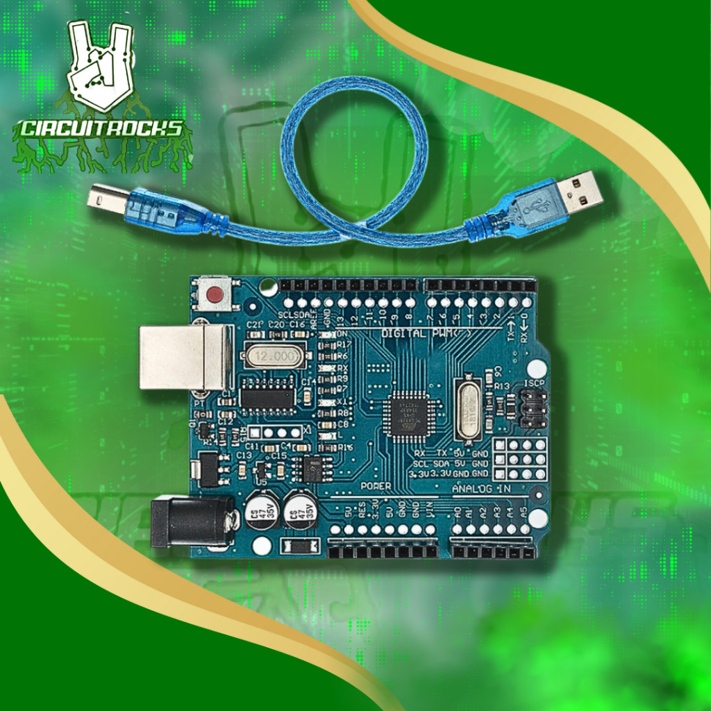 Circuitrocks Uno R3 Development Board Atmega328P Ch340G With Straight ...
